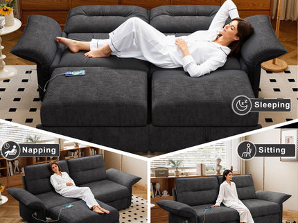 Sofa Bed With Convertible Design, Living Room Furniture