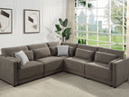 Dark Brown / 5 Pc. Sectional
