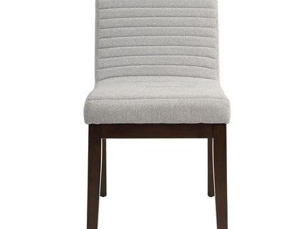 Edwyn - Linen Side Chair (Set of 2) - Gray