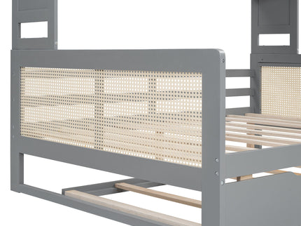 Daybed And All In One Cabinet And Shelf