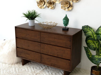 Dubrovnik - Dresser With 6 Drawers - Brown