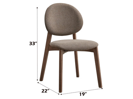 Hadasa - Side Chair, Elegant Upholstery (Set of 2)