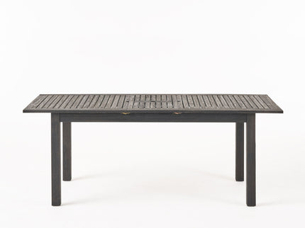Outdoor Expandable Dining Table With Square Legs