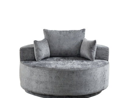 Swivel Chair With Rotating Base For Living Room