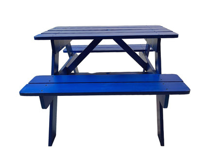 Durable Solid Wood Children's Dining Table And Chairs Set, Multi-Functional