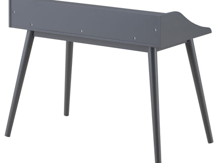 Writing Desk With 4 Compartments - Gray