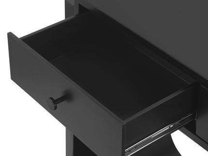 Console Table With 3 Drawers, Display Shelf