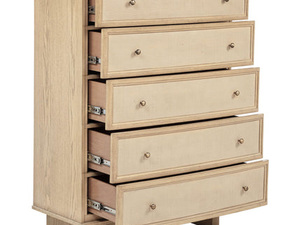 Kimpton - 5 Drawer Bedroom Chest - Beige
