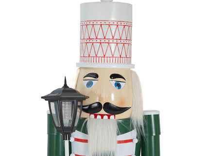 Classic Nutcracker Holiday Decor, Durable Construction - Green / Red / White