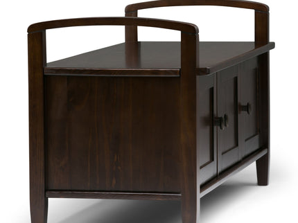 Warm Shaker - Handcrafted Entryway Storage Bench