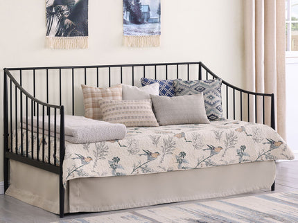 Jeremy - Twin Daybed Frame With Storage - Black