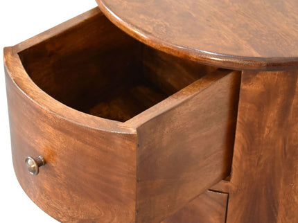 3 Drawer Drum - Chestnut