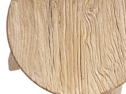 Linden - Round Stool - Light Brown