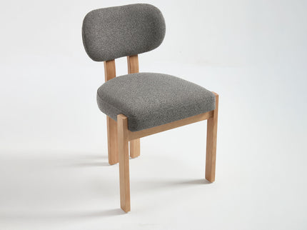 Dining Chairs With Ergonomic Backrest And Adjustable Feet (Set of 2)