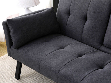 Sofa Bed With Foldable Design And Cup Holder