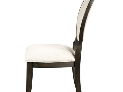 Fulton - Oval Back Dining Side Chair (Set of 2) - Espresso