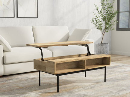 Reeves - Lift Top Coffee Table - Natural