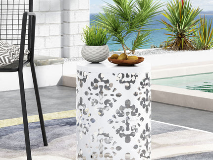 Outdoor Metal Modern Design End Table