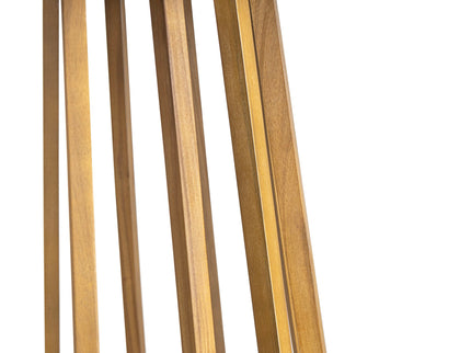 Outdoor Round Top Dining Table, Round Bistro Table - Teak