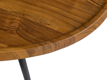 Oval Coffee Table - Brown