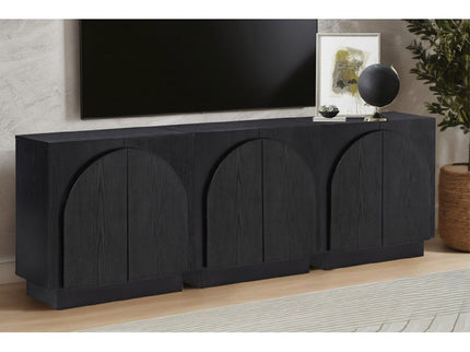 Modern Sideboard Buffet With Arched Cabinet Doors