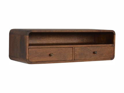 Floating Open Console - Chestnut