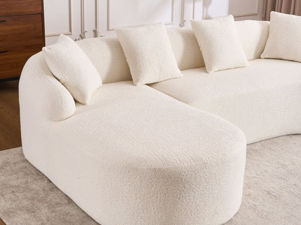 Combined Sofa With 4 Pillows