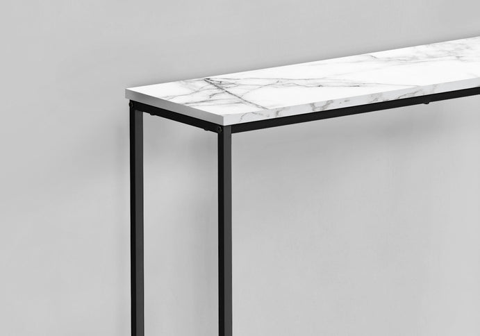 Accent Console Table For Entryway, Stable Support, Contemporary & Modern