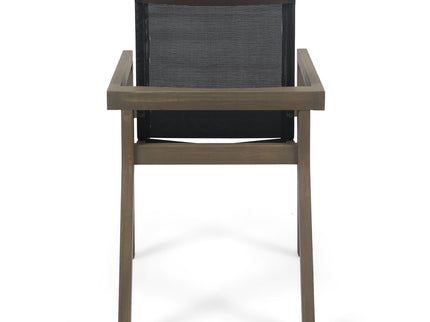 Belfast - Dining Chair With Acacia Wood Frame And Seating (Set of 2)