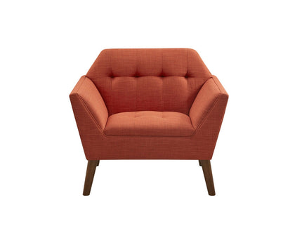 Modern Lounge Chair With Button Tufting