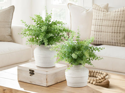 Eucalyptus Grass Artificial Plant (Set of 2) - Green