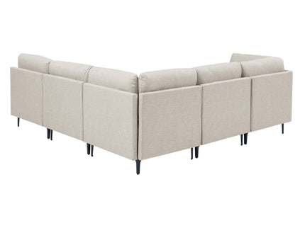 Upholstered Modular Sectional & Tall Legs