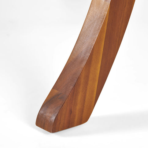 Hermosa - Outdoor Acacia Wood Table Circular Design
