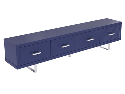 TV Stand With Slatted Drawers
