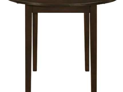 3 Piece Dining Set With Drop Leaf Table And Upholstered Chairs