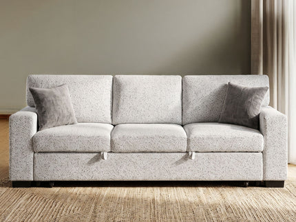 Prato - Sofa With Pull Out Sleeper And USB - Gray