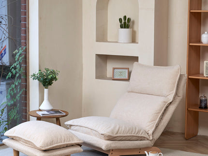 Single Lazy Sofa Chair Leisure Foldable Reclining Chair