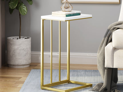 Modern Glam C - Shape End Table
