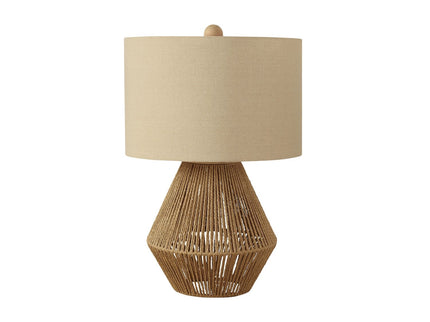 Lighting, Table Lamp, Rope, Resin, Transitional - Brown