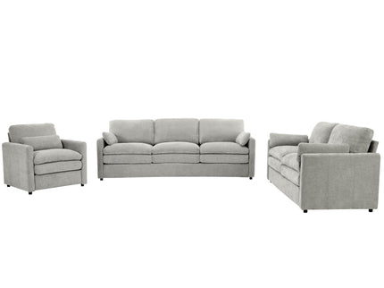 Cozy Upholstered Sofa Set For Living Room