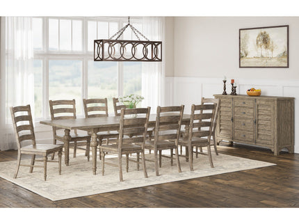 Ladderback Dining Chairs, (Set of 2) - Taupe