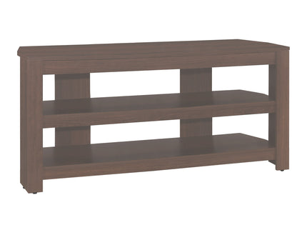 TV Stand, Console, Media Entertainment Center, Storage Shelves, Contemporary & Modern - Cherry