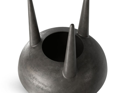 Otto - Cast Aluminum Side Table - Black