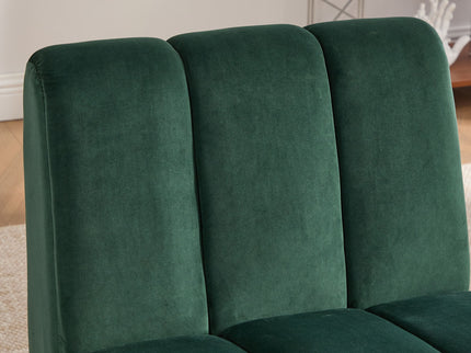Upholstered Armless Chair For Living Room