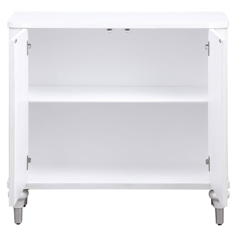 Angus - 2 Door Mandala Accent Cabinet - White