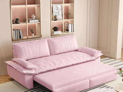 Queen Pull Out Bed, 3 In 1 Convertible Sleeper Sofa