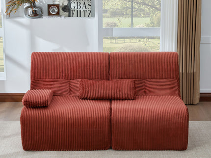 Modern Sectional Loveseat With Ergonomic Design