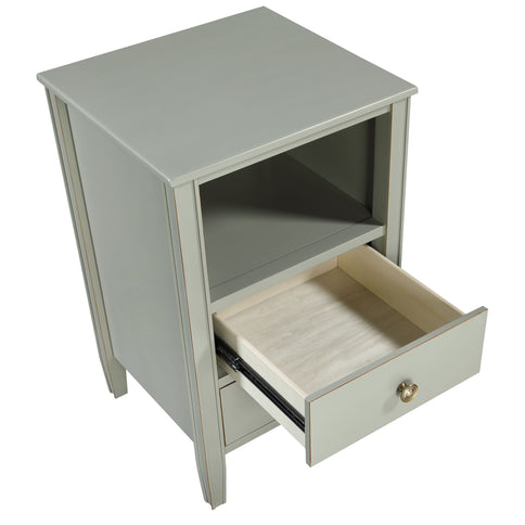 Winston - 2 Drawer Storage Nightstand