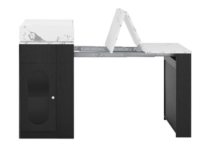 Extendable Dining Table With Folding Top