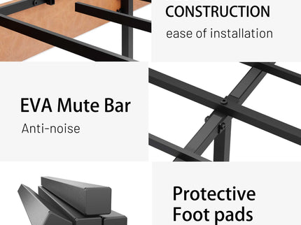 Vintage Under Bed Storage And Square Platform Design